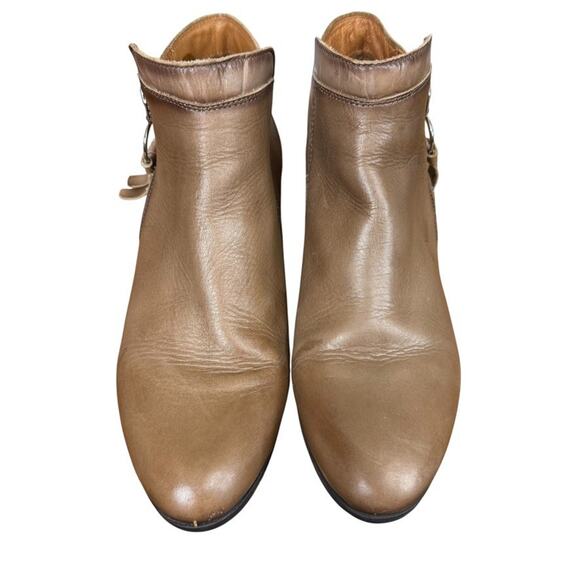Pikolinos Daroka W1U-8505 Leather Brown Chunky Heel Ankle Boot Booties 40 9.5 10 - Picture 6 of 16